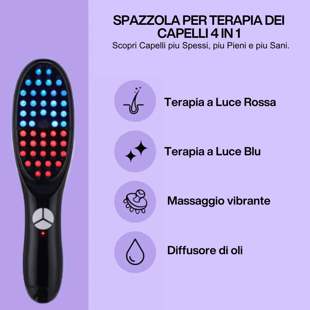 Growerly | Spazzola massaggiante per la crescita dei capelli